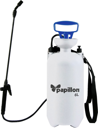 POMPA A PRESSIONE A SPALLA 6LT PER LIQUIDI AGGRESSIVI CARBURANTI OLI SOLUZIONI A