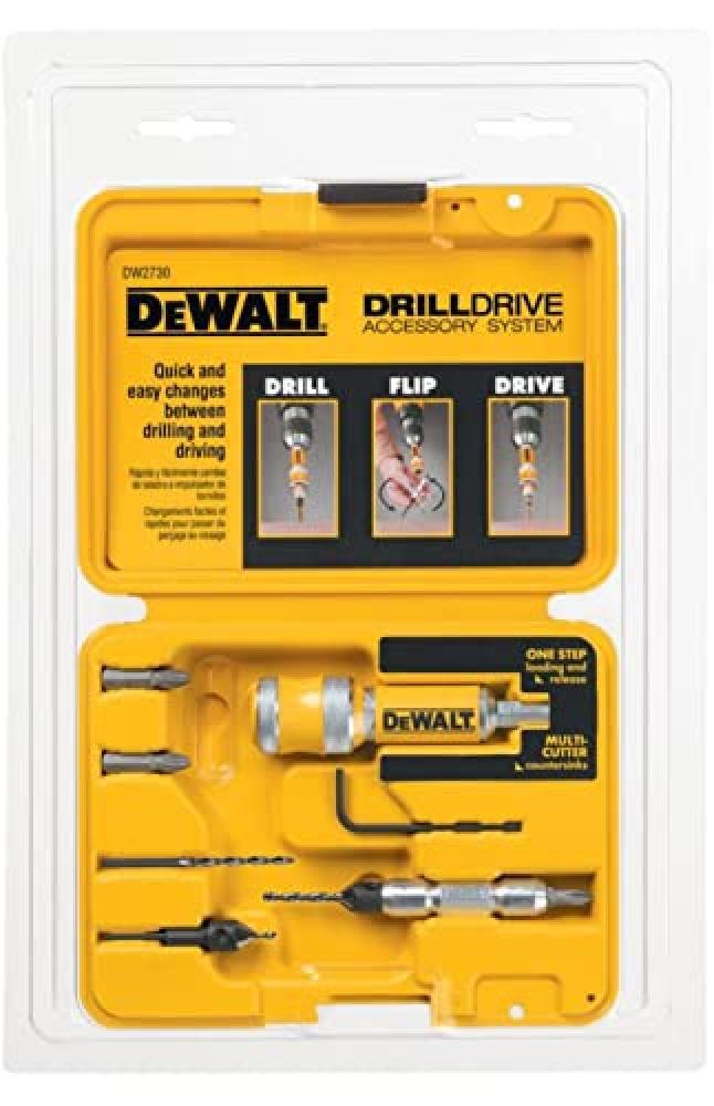 DeWalt DW2730 8 Piece Quick Change drill and Drive set - NUOVO