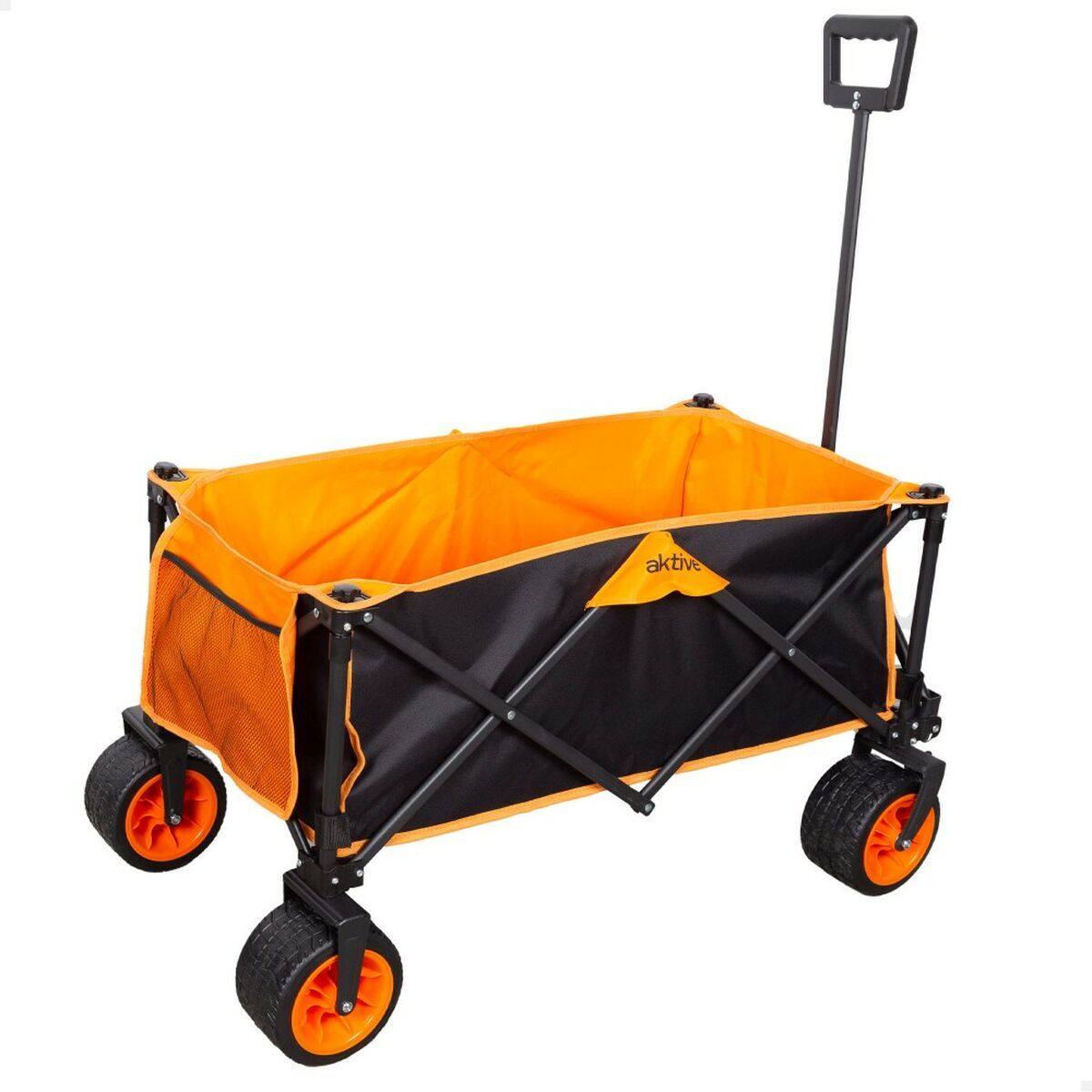 Carrello Multiuso Aktive Arancio Poliestere PVC Acciaio 86 x 108 x 44 cm Pieg