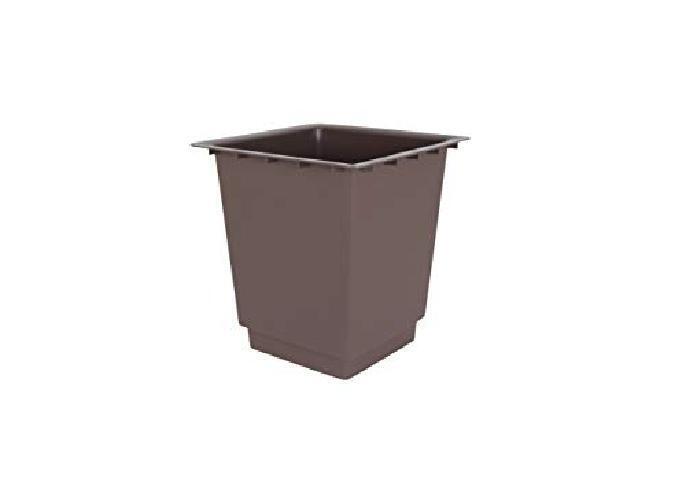 Artevasi Inserto Vaso Pisa 78 cm, Marrone, Tortora