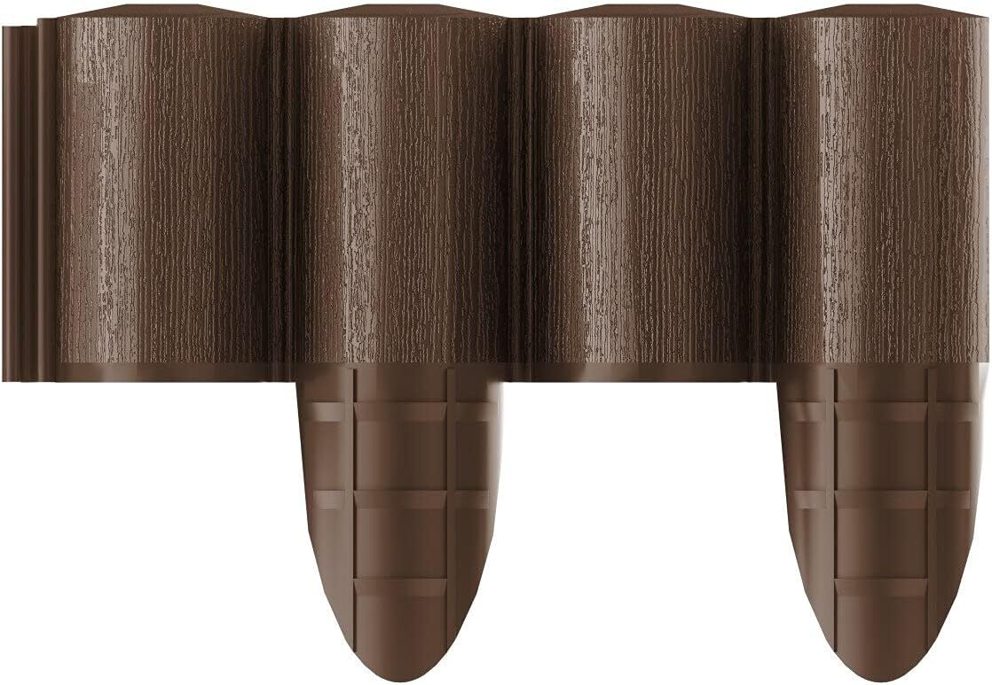 Cellfast Palizzata Bordatura da Giardino Eco 4, 10 Pezzi, 2,4 x 0,24 m