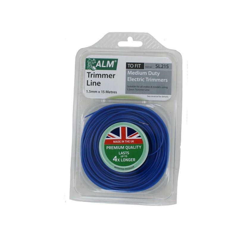 Ricambio 1.5mm X 15M Blu Tagliabordi Filo Flymo Bosch SL215