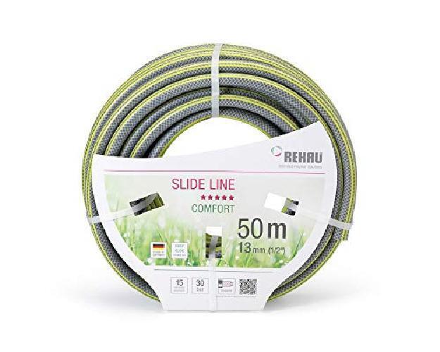 Rehau Comfort - Tubo flessibile da giardino Slide Line, 1/2", lunghezza 50 m