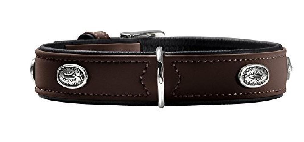 Collare Softie piedra, 50marrone/nero, Salilpelle