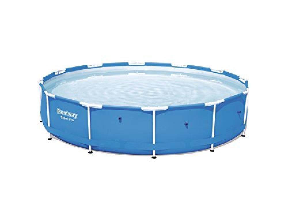 Bestway Steel PRO 56706 Framed Pool Round 6473L Blue Above Ground Pool - Above G