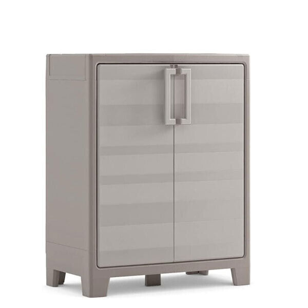 Armadio mobile esterno tuttopiani Armadietto multiuso giardino H.180x80x44 cm