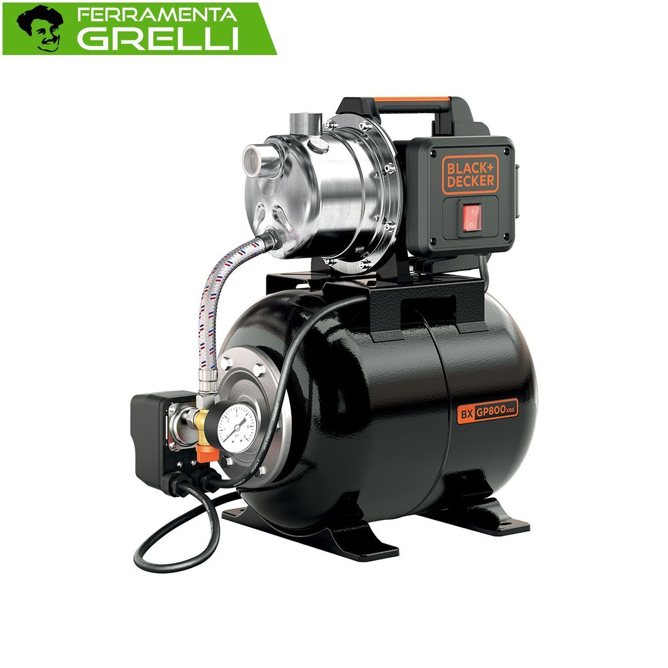 ELETTROPOMPA CON AUTOCLAVE 'BXGP800XBE' 800 watT• 3500 litri/h