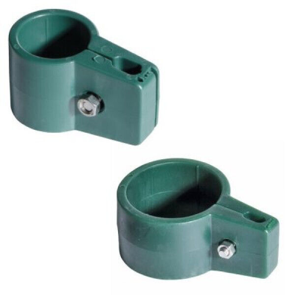ANELLO COLLARE DI FISSAGGIO PER PALO DI RECINZIONE TONDO VERDE Ø 34 MM 461v