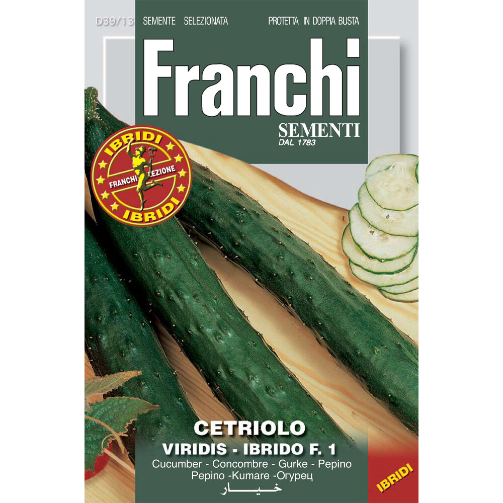 SEMI DI CETRIOLO VIRIDIS IBRIDO F1 FRANCHI SEMENTI