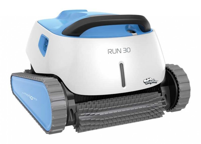 Robot pulitore per piscina Dolphin Run 30 - spazzole PVC