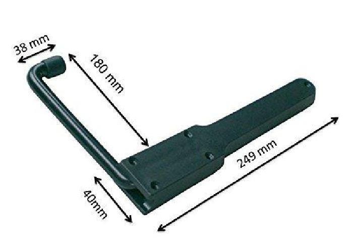 FERMAPERSIANE FERMAIMPOSTE REVERSIBILE A MOLLA FERMA PERSIANE IMPOSTE 180 mm