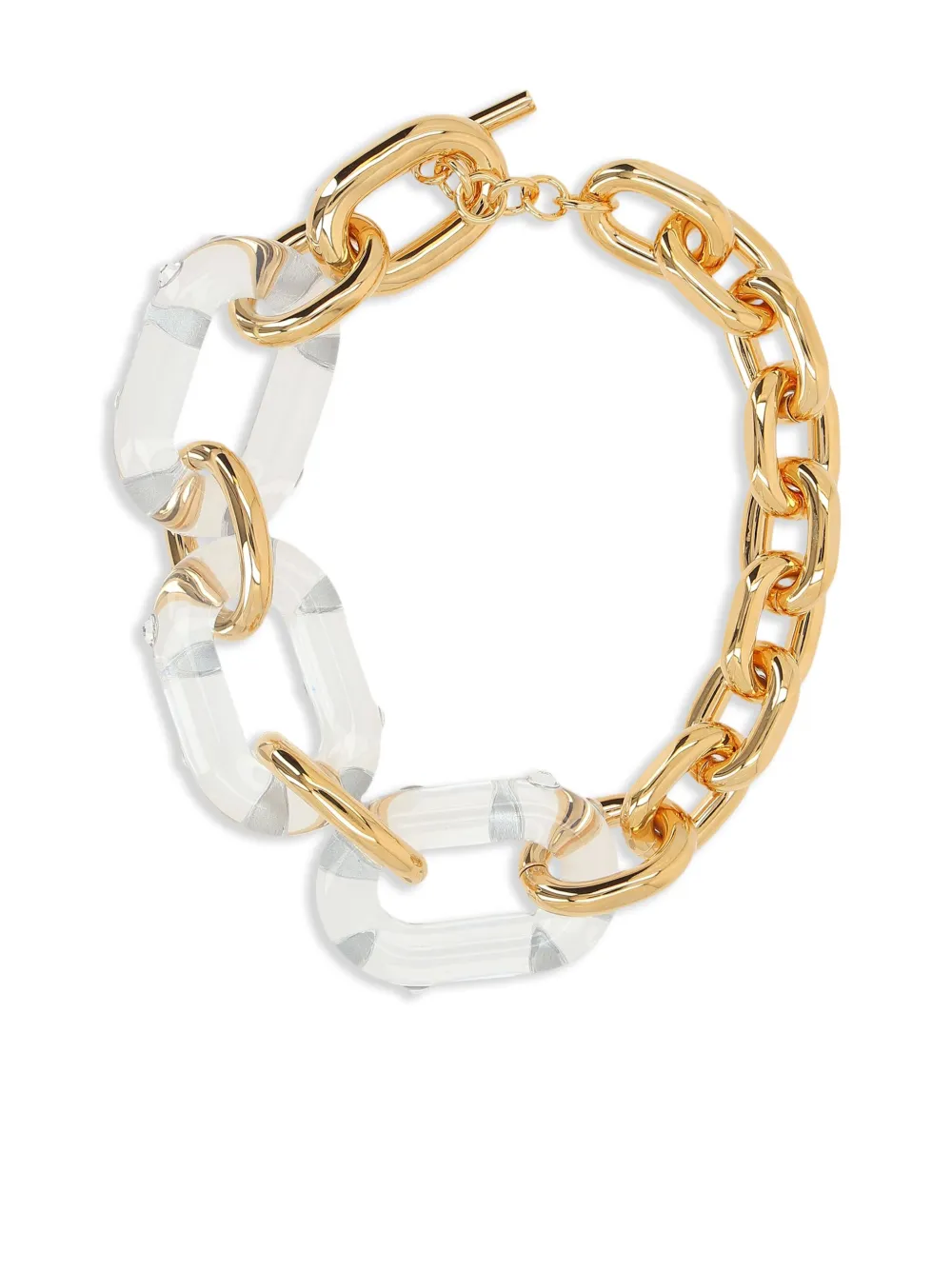 Rabanne XL Link choker necklace - Oro