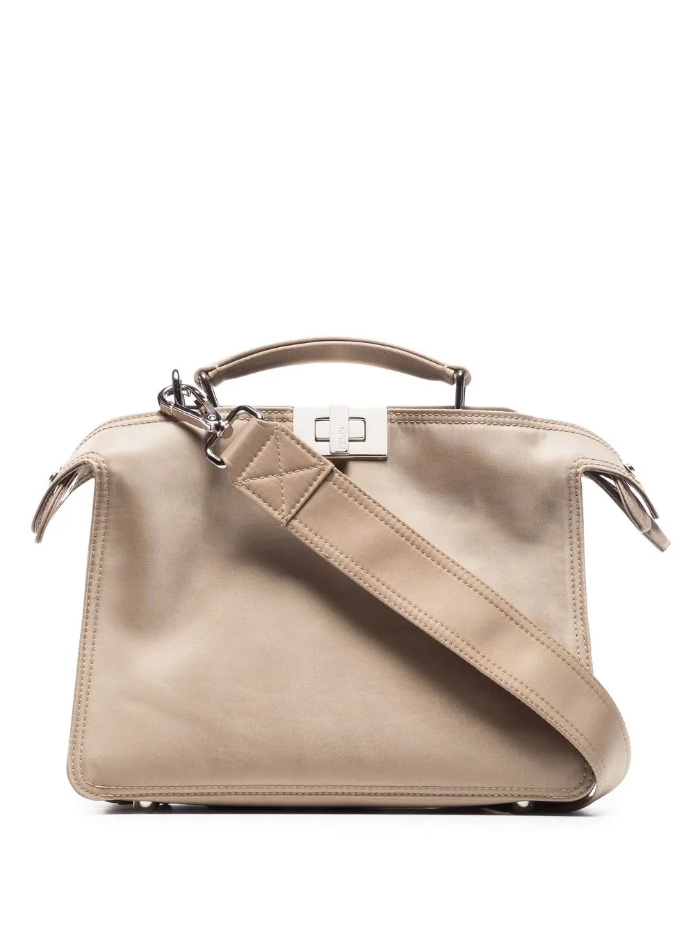FENDI Borsa messenger Peekaboo - Toni neutri