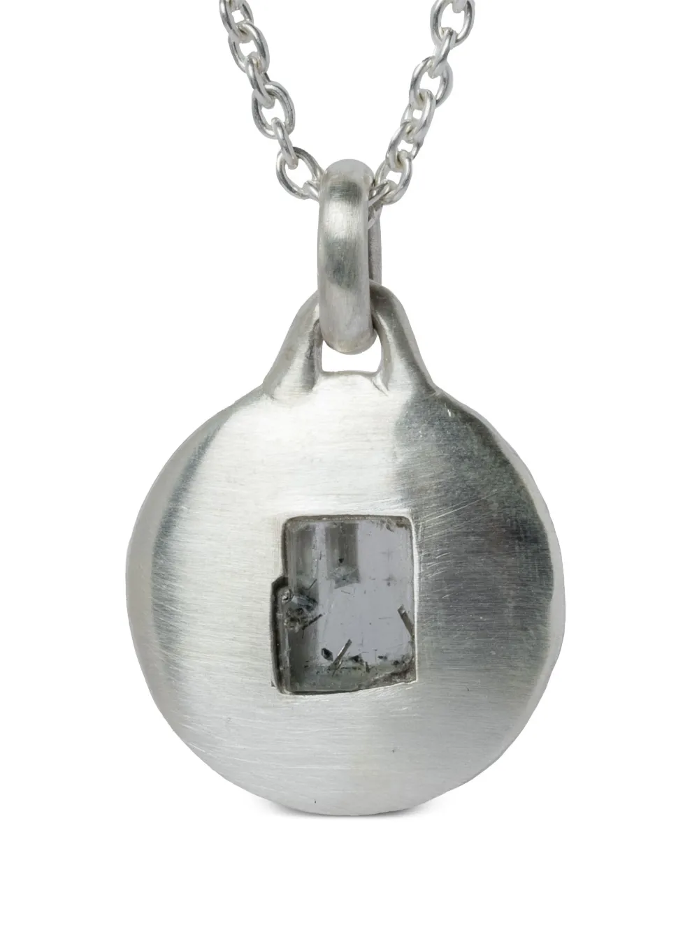 Parts of Four Disk necklace - Argento