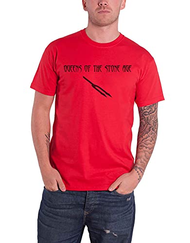 Queens Of The Stone Age Deaf Songs T-Shirt Rosso M