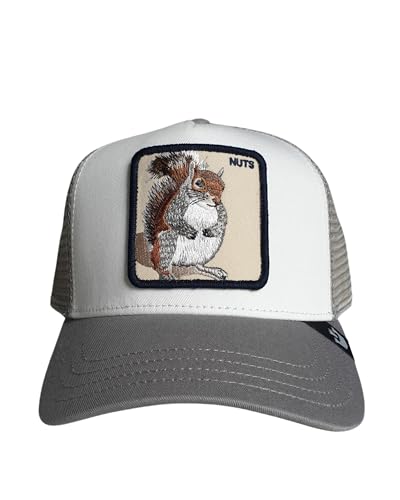 Goorin Bros. Cappello Nuts Squirrel 101-0455 Con Visiera Sintetico Grigio Chiaro Taglia Unica