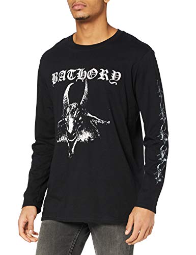 Bathory Plastic Head, Maglietta Uomo, Nero, Small
