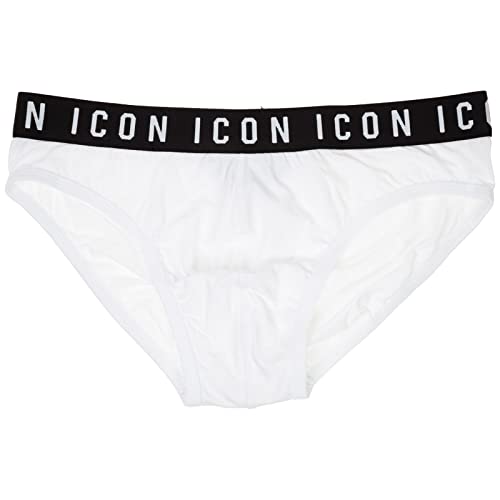 Dsquared2 Be Icon Slip Uomo Bianco M