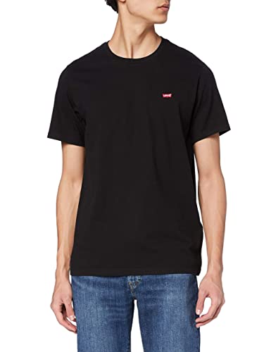 Levi'S Ss Original Housemark Tee, T-Shirt Uomo, Stonewashed Black, L