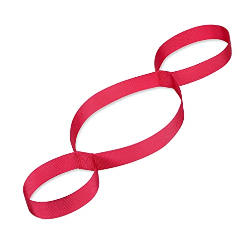 Fascia Elastica Elastica Per Yoga, Pilates E Allenamento Della Fascia, In Totale Circa 75 Cm Di Lunghezza, 3,8 Cm Di Larghezza, Terapia Sostenibile De