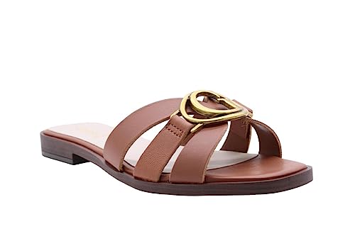Guess Sandalo Donna Cognac Fl6Symlea19 Cognac