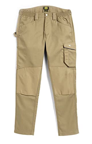 Utility Diadora Pantaloni Performance Rock Iso 13688:2013, Beige Natural, Xl Uomo
