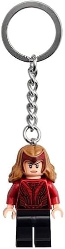 Lego Marvel - Portachiavi Scarlet Witch - The Infinity Saga, Colore: Rosso