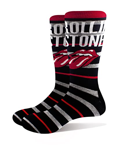 The Rolling Stones Calzini Logo And Tongue Ufficiale Uomo Ankle (Uk Size 7-11) Size Uk Size 7-11