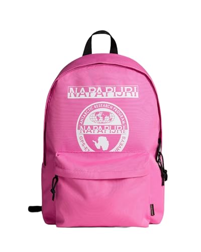 Napapijri Zaino Uomo/Donna Chiusura Con Zip, Tasca Interna E Tasca Esterna, Spalline Regolabili. (Rosa)