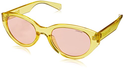 Polaroid Pld 6051/G/S 40G/0F Yellow 52 Occhiali, Donna