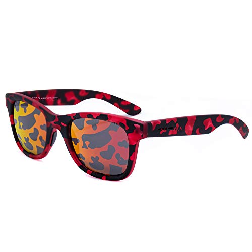 Italia Independent 0090-142-142 Occhiali Da Sole, Rosso (Rojo), 50 Unisex-Adulto