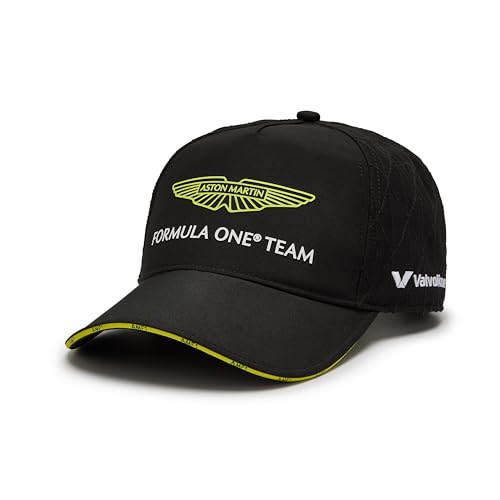 Aston Martin F1 Cappellino Della Squadra 2024 - Unisex - Nero - Taglia Unica