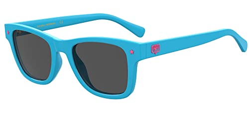 Chiara Ferragni Cf 1006/S Sunglasses, Mvu/Ir Azure, 50 Unisex