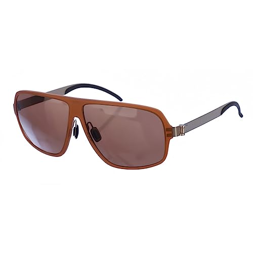 Mercedes-Benz Sonnenbrille M3018 Occhiali Da Sole, Marrone (Brown), 61.0 Uomo