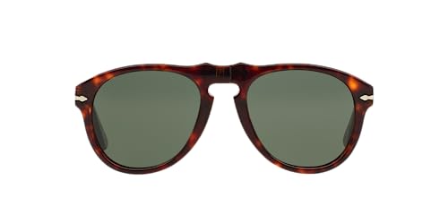 Persol Mod. 0649 Sun Occhiali Da Sole, Unisex Adulto, Multicolore (Grey Green 24/31), 56