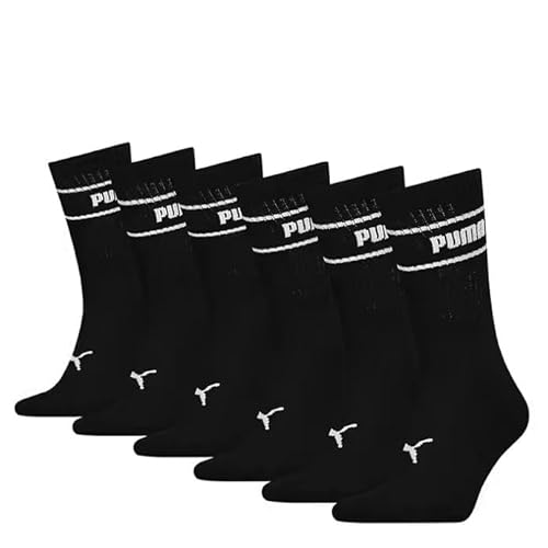 Puma Confezione Da 6 Calzini Uomo Sportivi Basic Big Logo Multi Art 701223685