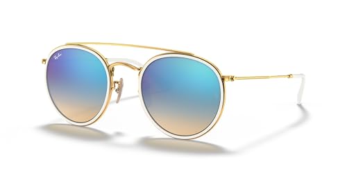 Ray-Ban Rb 3647N Occhiali Da Sole, Oro (Gold), 51 Mm Unisex-Adulto