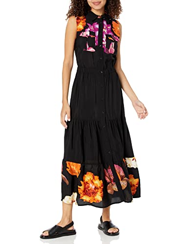 Desigual Vest_Suiza-Lacroix 2000 Dress, Nero, L Donna