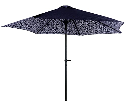 Lombardiangelo Ombrelloni Arabesque Cm.270 Blue Navy