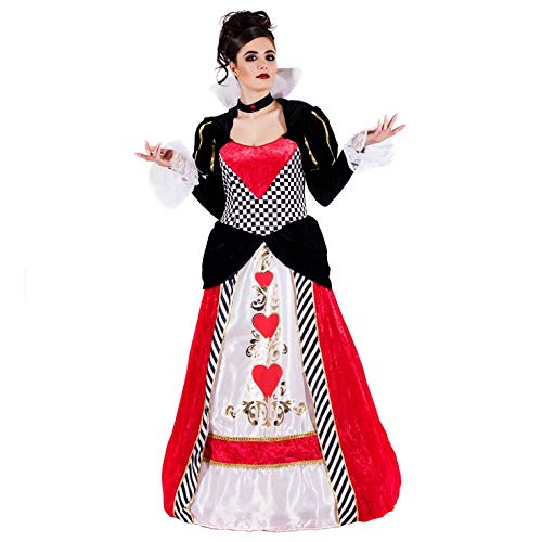 Fun Shack Regina Di Cuori Costume Donna, Costume Regina Di Cuori Donna, Abito Regina Di Cuori Donna, Costume Carnevale Donna Regina Di Cuori, Vestito