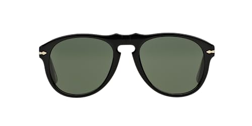 Persol Mod. 0649 Sun Occhiali Da Sole, Unisex Adulto, Nero, 56