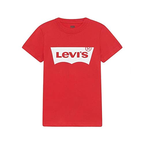 Levi'S Lvb S/S Batwing Tee Bimbo, Super Red, 18 Mesi