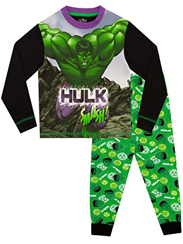 Marvel Pigiama Per Ragazzi The Incredible Hulk Multicolore 3-4 Anni