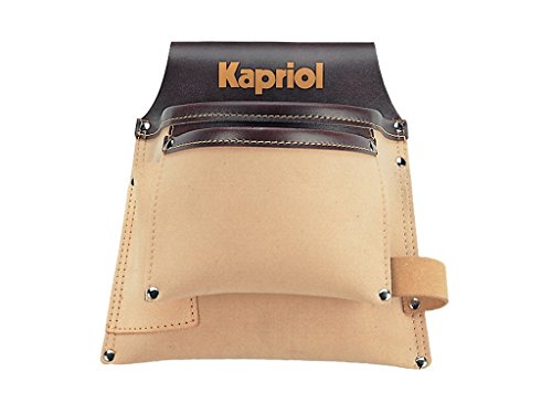 Kapriol Case Leather Tool Belt 2 Pockets