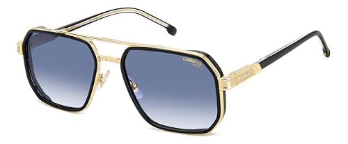 Carrera 1069/S Occhiali Da Sole, Nero Oro, 58 Uomo