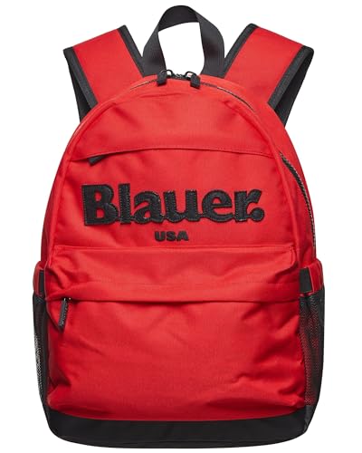 Blauer Zaino S3South01/Bas Con Maxi Logo Unisex (Rosso)