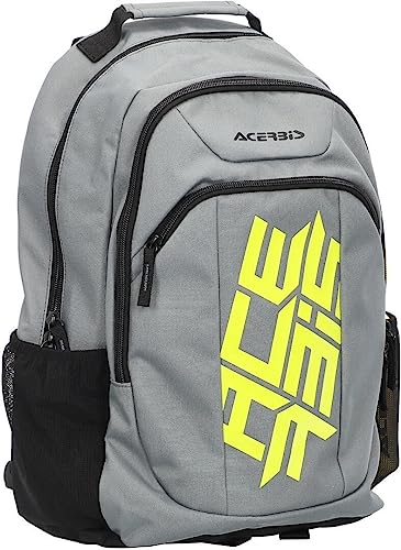 Acerbis B-Logo 15L Zaino Moto (Gray,One Size)