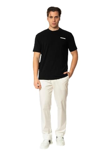 John Richmond T-Shirt Otoshi Regular Fit In Cotone Elastico Traspirante Firmata Caratterizzata Da Collo Rotondo E Maniche Corte Vestibilità Regolare N