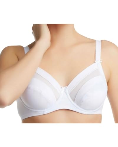 Spiman Reggiseno In Tessuto Contenitivo Donna Art 351 Colore E Misura A Scelta Bianco 5