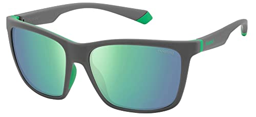 Polaroid Pld 2126/S Sunglasses, 3U5/5Z Grey Green, L Men'S
